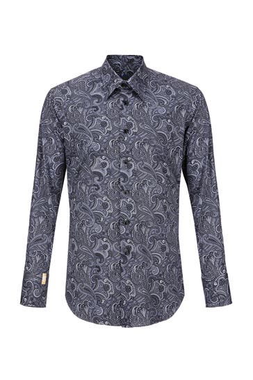 BILLIONAIRE Business-Hemd ORIGINAL 02 | black Slim Fit