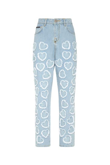 PHILIPP PLEIN Jeans HEART 07IX | IceCube Straight