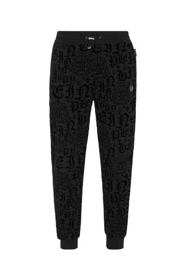 PHILIPP PLEIN Sweatpant GOTHIC PLEIN 02 | black Loose Fit