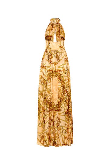 PHILIPP PLEIN Kleid NEW BAROQUE 06 | beige