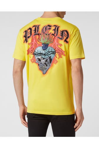 PHILIPP PLEIN Rundhals-T-Shirt TATTOO