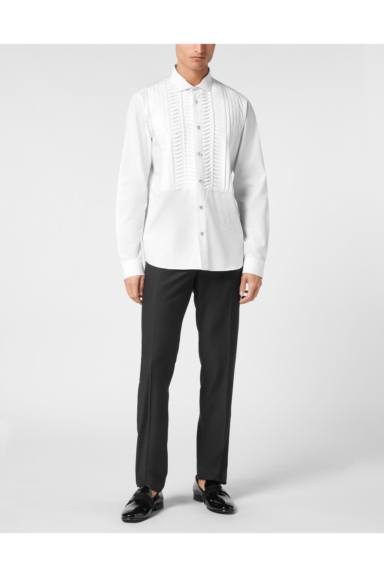 PHILIPP PLEIN Business-Hemd 01 | white Slim Fit, Bild 1