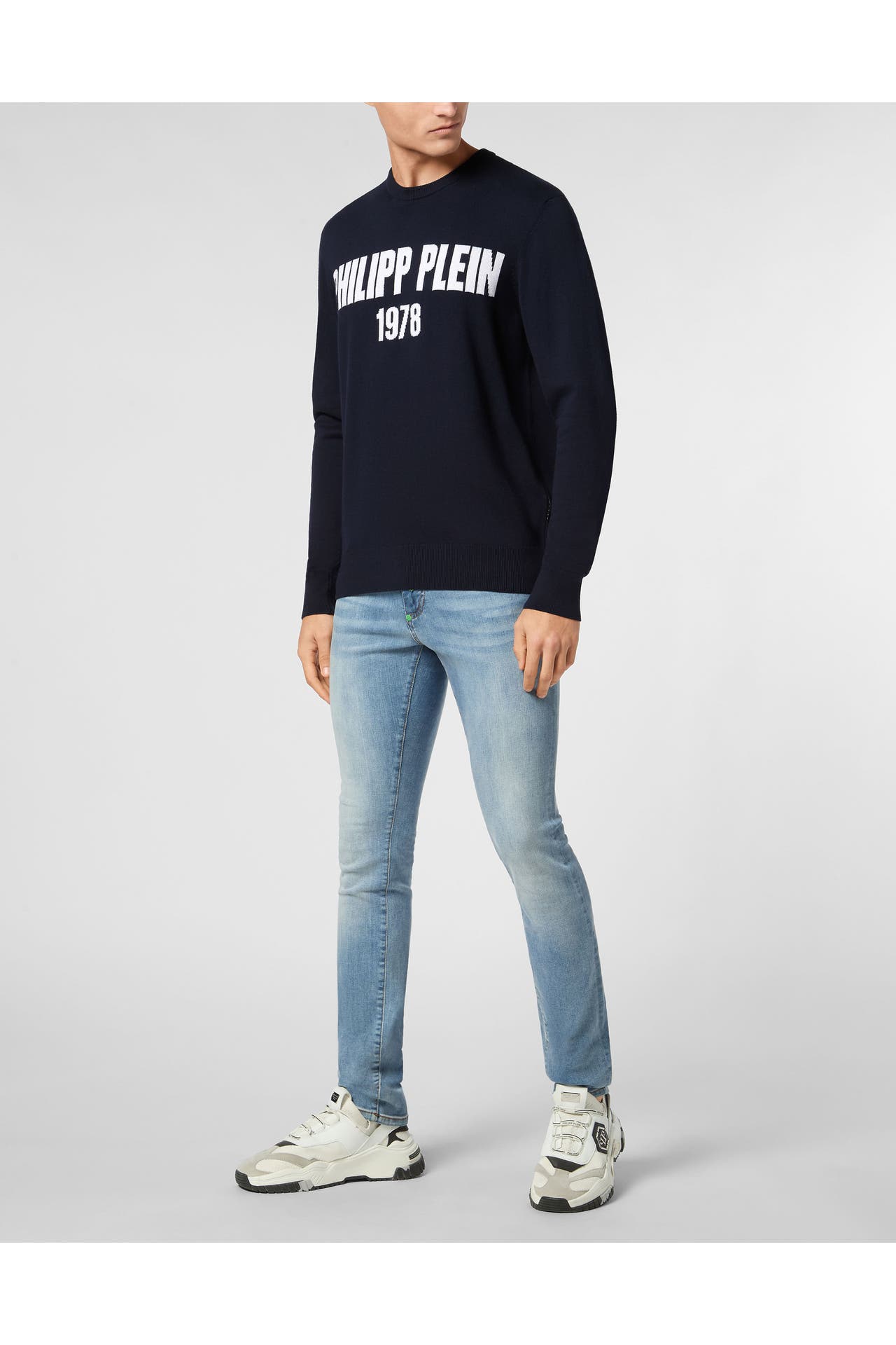 PHILIPP PLEIN Pullover 24 | navy, Bild 1