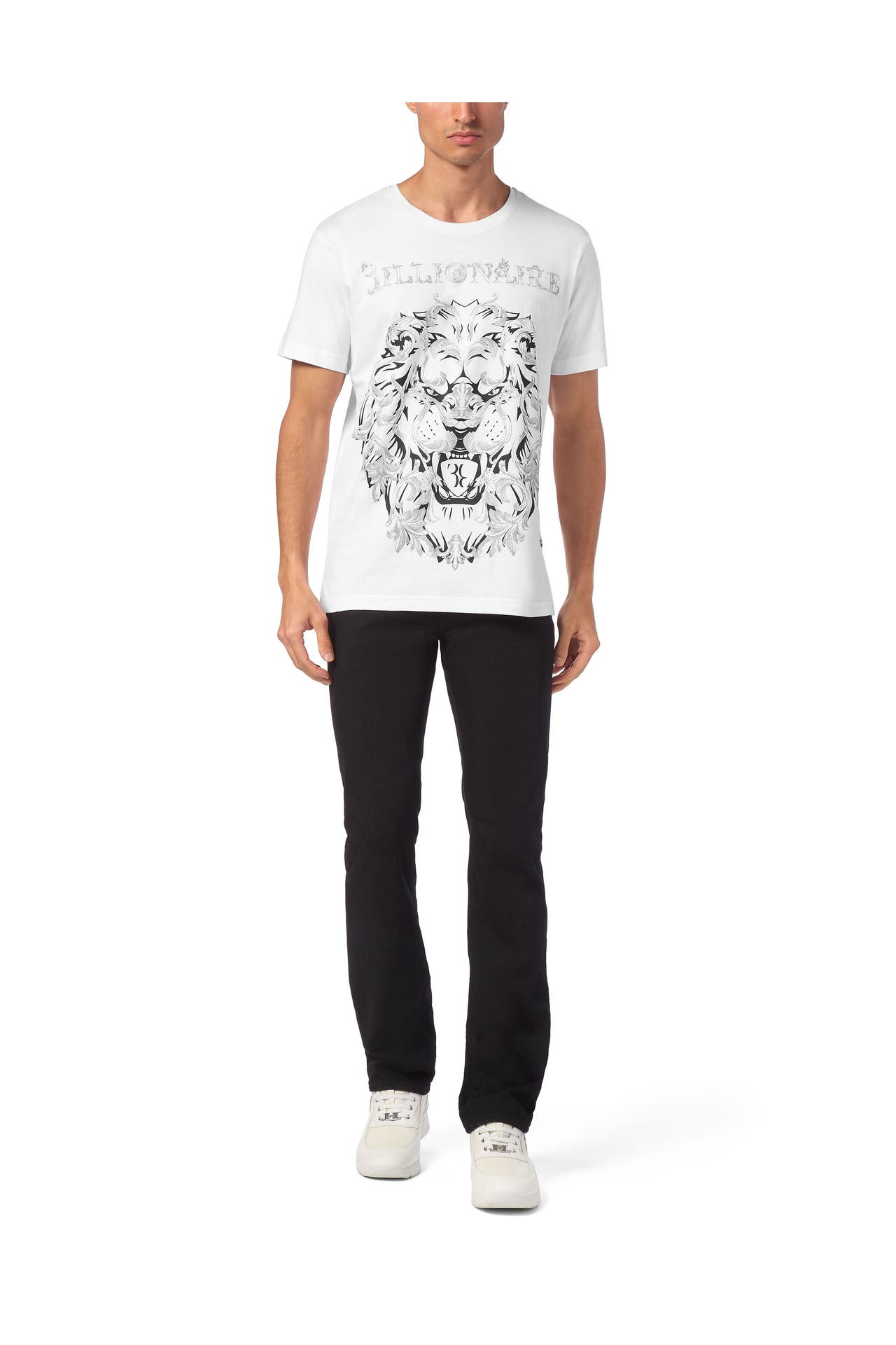 BILLIONAIRE Kurzarm-Rundhals-T-Shirt, Bild 1