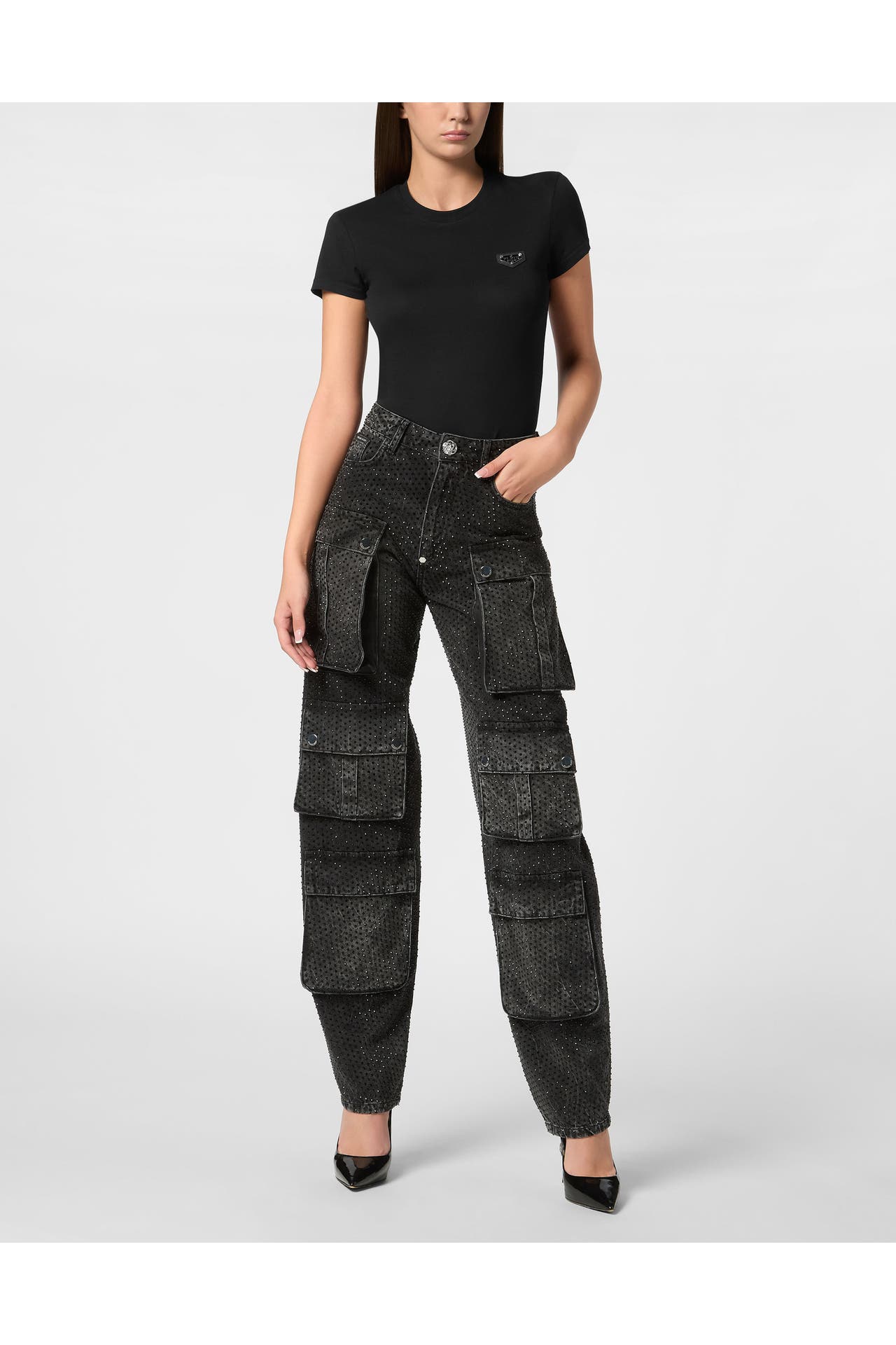 PHILIPP PLEIN Jeans 02MR | BlackMarble Boyfriend, Bild 1
