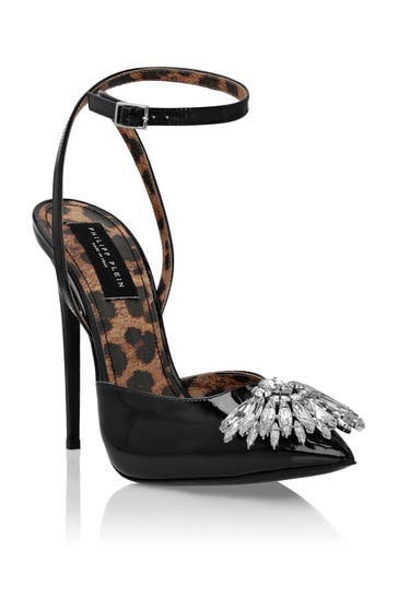 PHILIPP PLEIN High Heels BROOCHES 02 | black