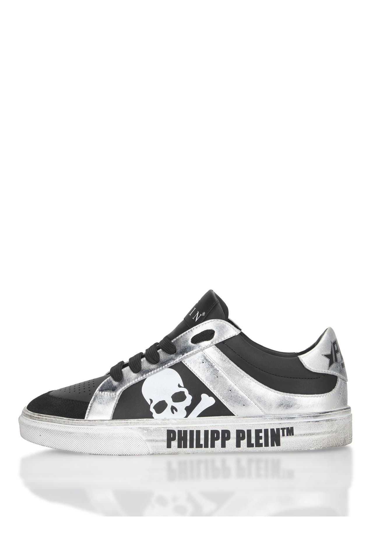 PHILIPP PLEIN Sneaker RETROKICKZ 0270 | black/silver, Bild 1
