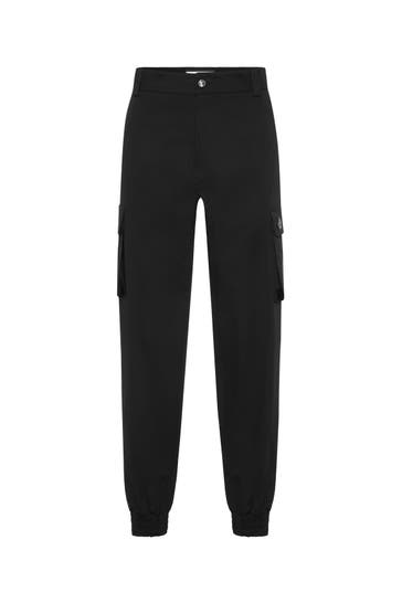 PHILIPP PLEIN Stoffhose 02 | black Chino