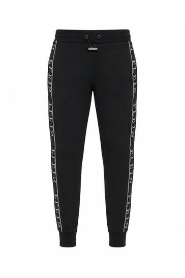 PHILIPP PLEIN Sweatpant 02 | black Wide/ Loose Fit