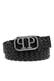 Casual-Gürtel 0292 | black/blacknickel