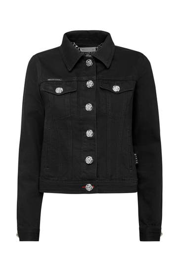 PHILIPP PLEIN Jeansjacke 02 | black