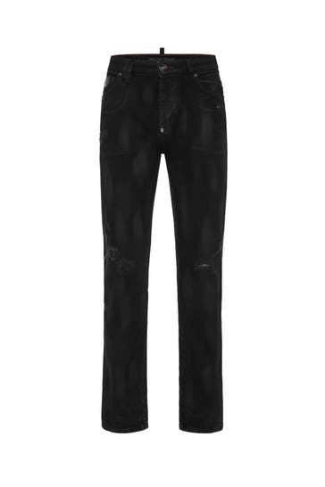 PHILIPP PLEIN Jeans HEXAGON 02BR | blackromanceblack Straight