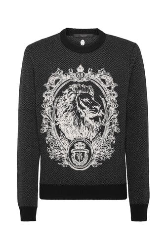 BILLIONAIRE Pullover LOVE 02 | black