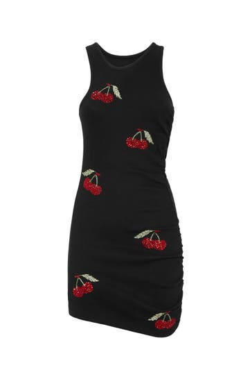 PHILIPP PLEIN Kleid CHERRIES 02 | black
