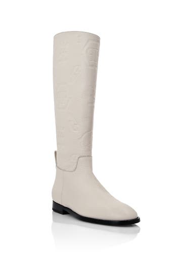 PHILIPP PLEIN Winterstiefel MONOGRAM 06 | beige