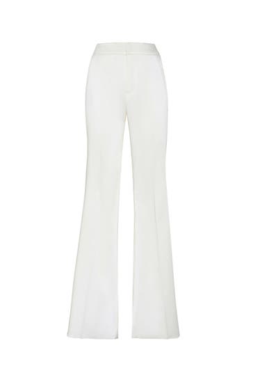 PHILIPP PLEIN Business-Hose 01 | white Flared