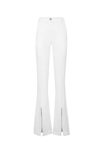 PHILIPP PLEIN Business-Hose 01 | white Highwaist