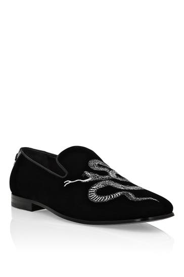PHILIPP PLEIN Slipper SNAKE 02 | black