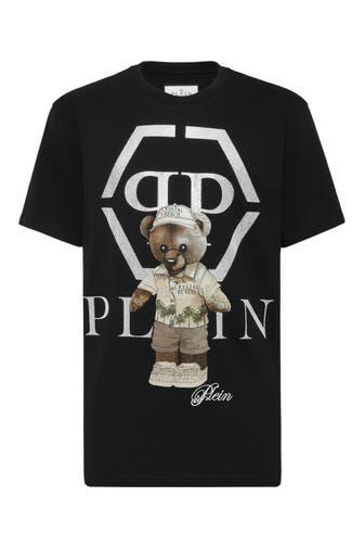 PHILIPP PLEIN Rundhals-T-Shirt TEDDY