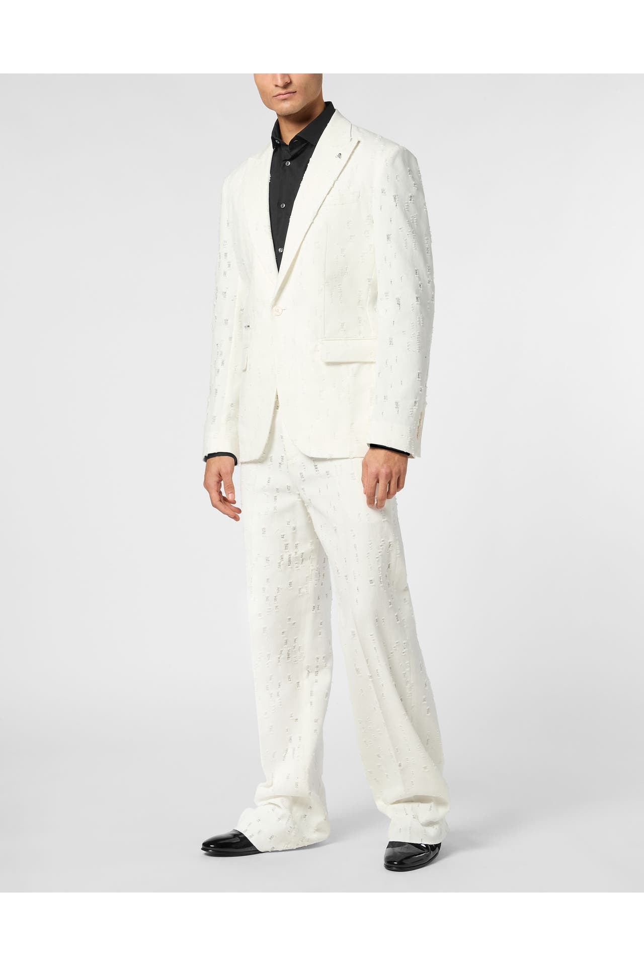 PHILIPP PLEIN Business-Sakko 01 | white Slim Fit, Bild 1
