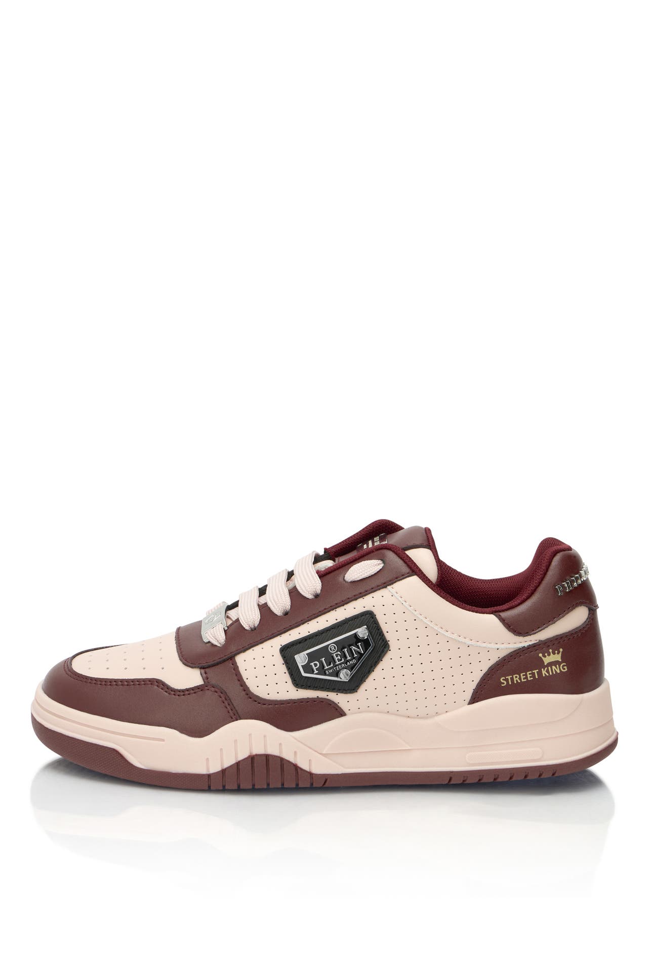 PHILIPP PLEIN Sneaker STREET 0335 | pink+bordeaux, Bild 1
