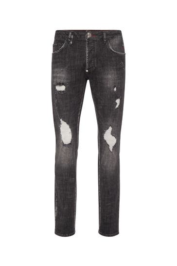 PHILIPP PLEIN Jeans SKULL&BONES 72FL | FullMetal Straight