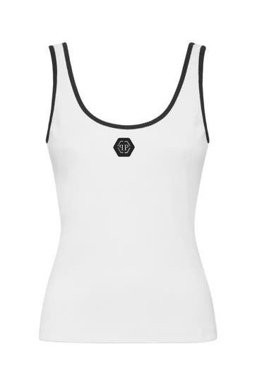 PHILIPP PLEIN Top HEXAGON 01 | white