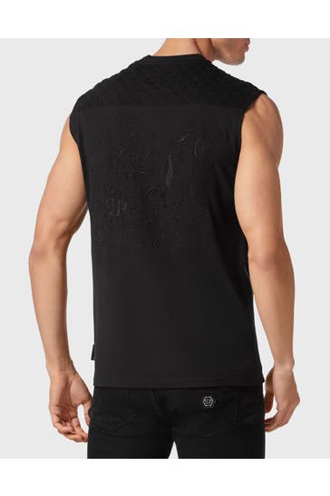 PHILIPP PLEIN Tank Top SNAKE 02 | black
