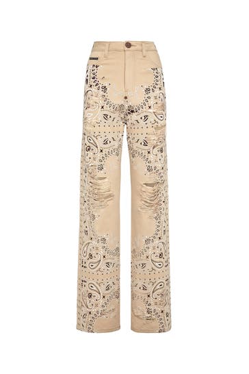 PHILIPP PLEIN Jeans PAISLEY 06 | beige Straight