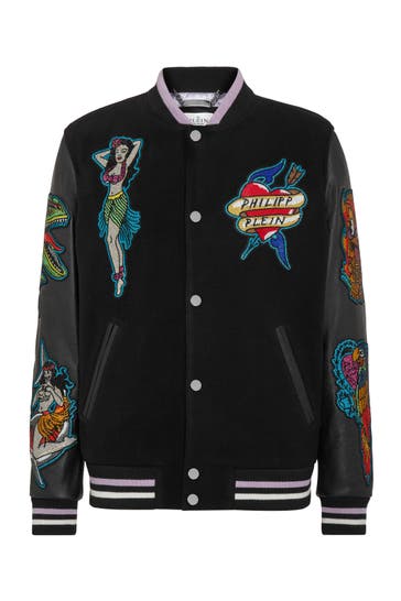 PHILIPP PLEIN Lederjacke HAWAII 02 | black