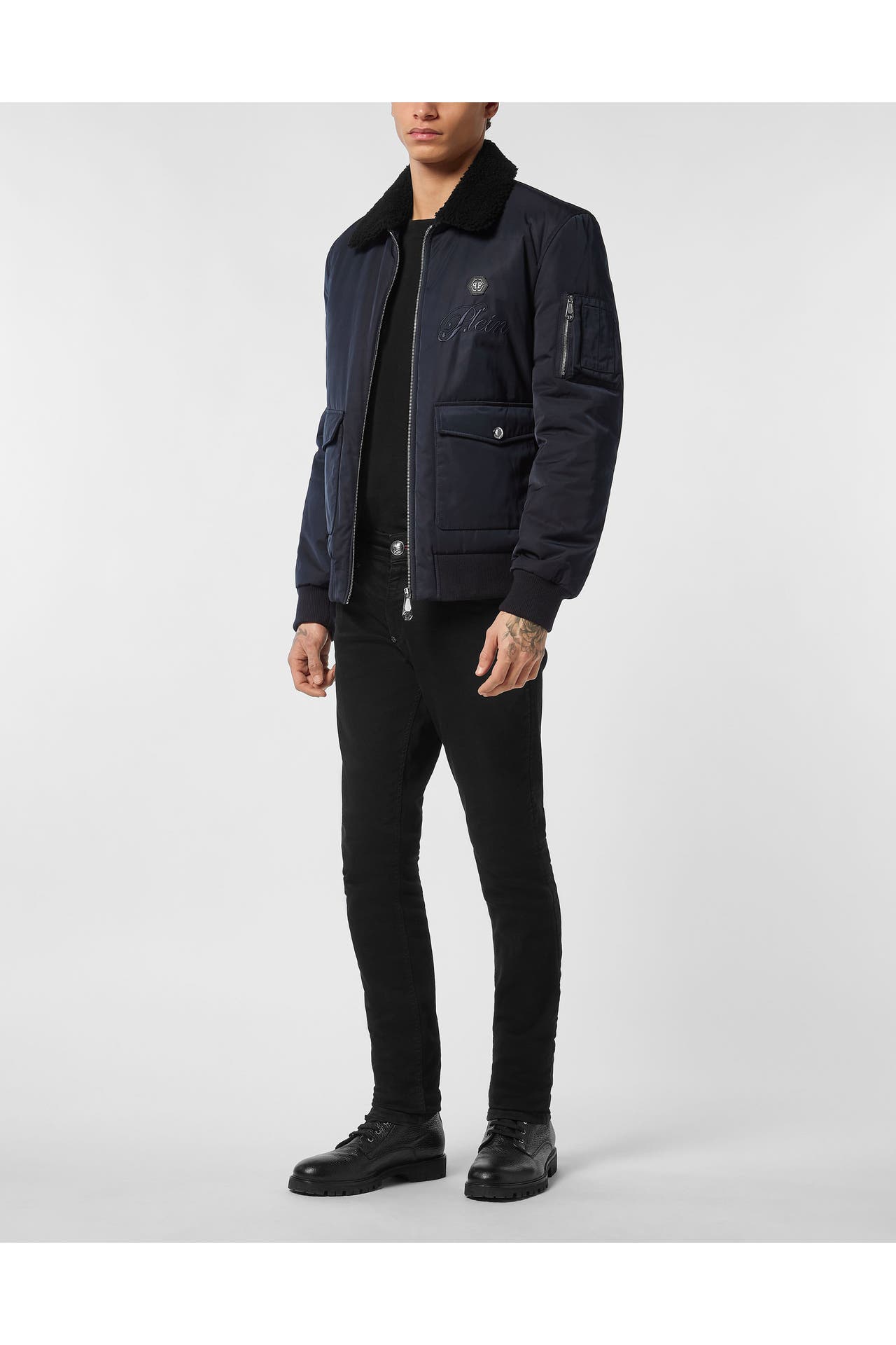 PHILIPP PLEIN Blouson 24 | navy, Bild 1