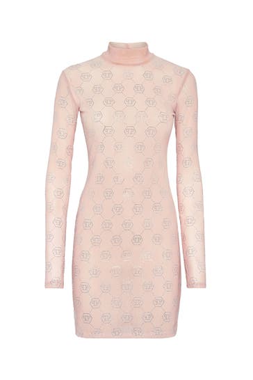 PHILIPP PLEIN Casual-Kleid MONOGRAM 62 | nudepink