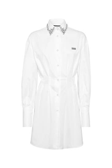 PHILIPP PLEIN Casual-Kleid 01 | white