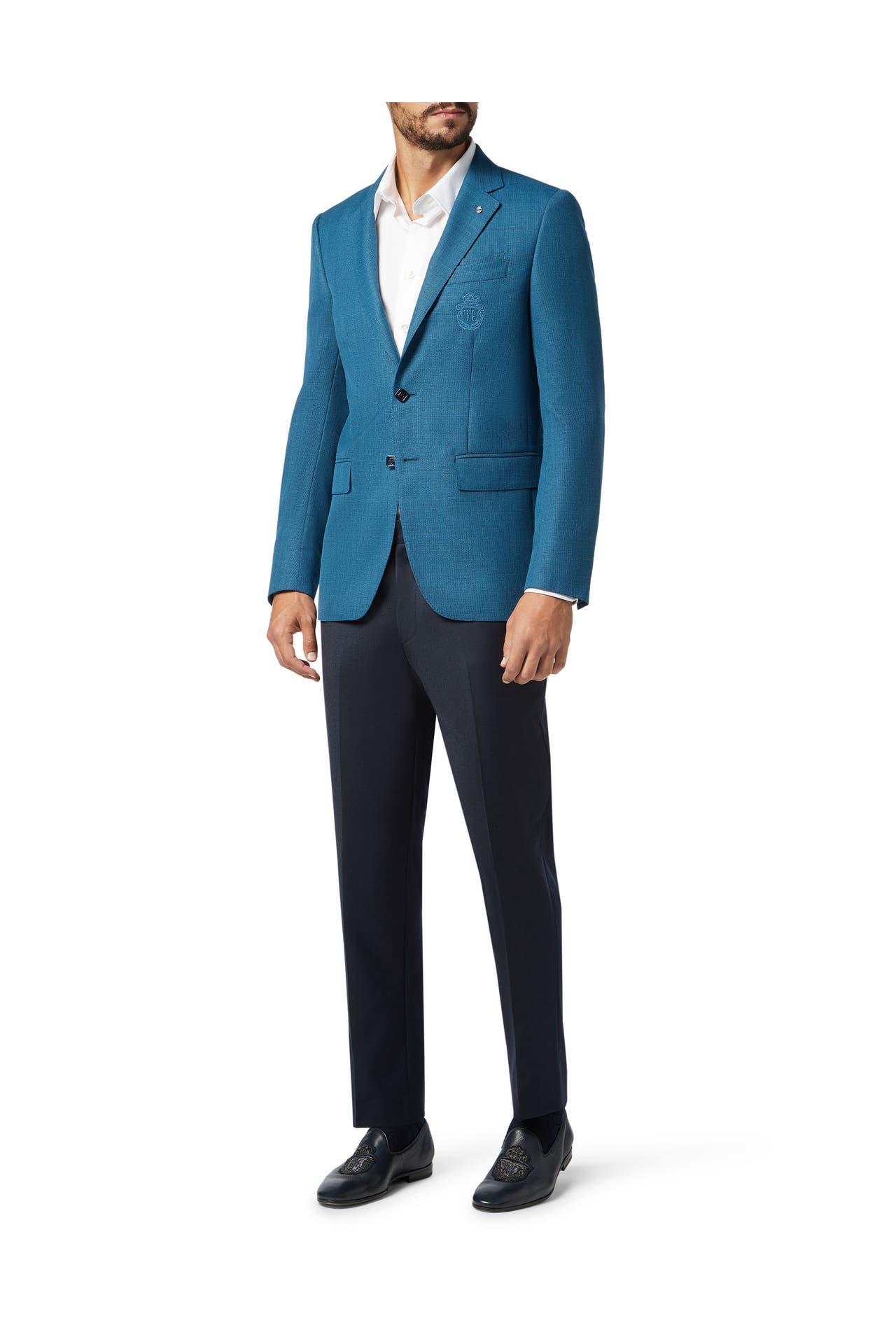 BILLIONAIRE Business-Sakko CREST 08 | middleblue Slim Fit, Bild 1