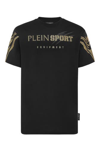 PLEIN SPORT T-Shirt TIGER 0216 | black/gold