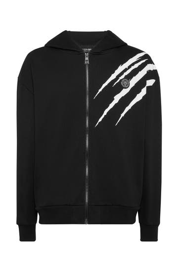 PLEIN SPORT Sweatjacke SCRATCH 02 | black