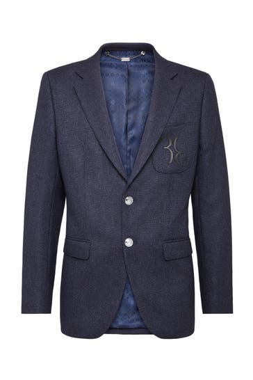BILLIONAIRE Business-Sakko DOUBLE B 14 | darkblue Slim Fit