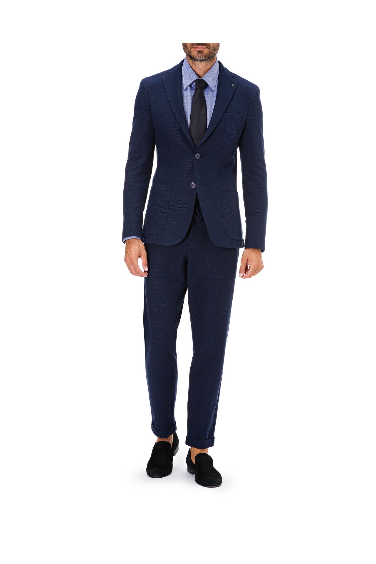 BILLIONAIRE Business-Hemd ORIGINAL 08 | middleblue Slim Fit, Bild 1