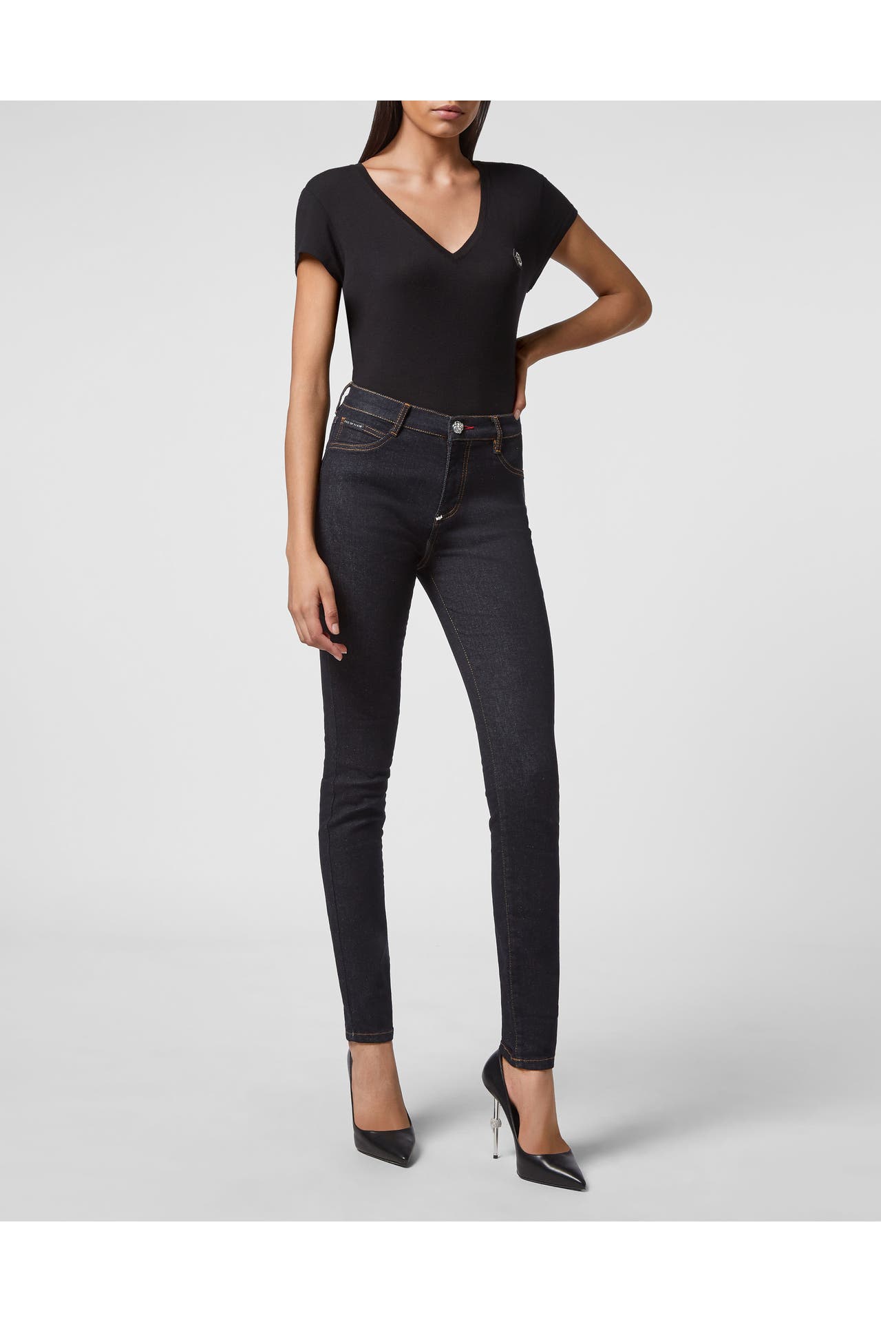 PHILIPP PLEIN Jeans 14EY | DeeplyIndigo Highwaist, Bild 1
