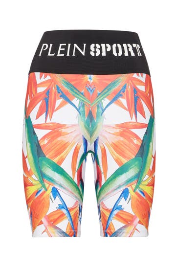PLEIN SPORT Leggings 0121 | white/multicolored Skinny