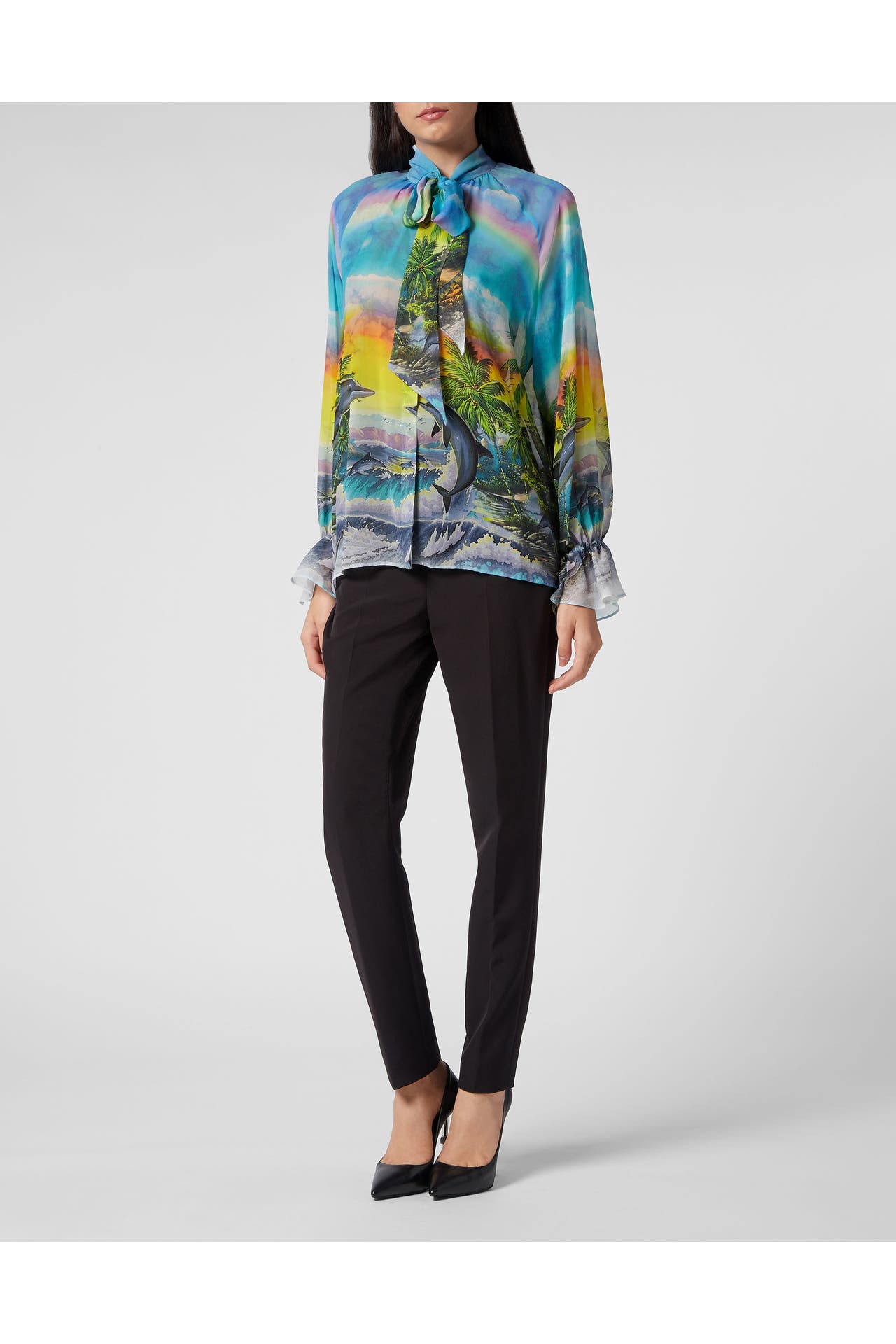 PHILIPP PLEIN Casual-Bluse HAWAII 22 | turquoise, Bild 1