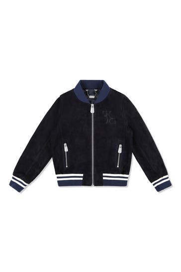 BILLIONAIRE Leder-Bomberjacke DOUBLE B