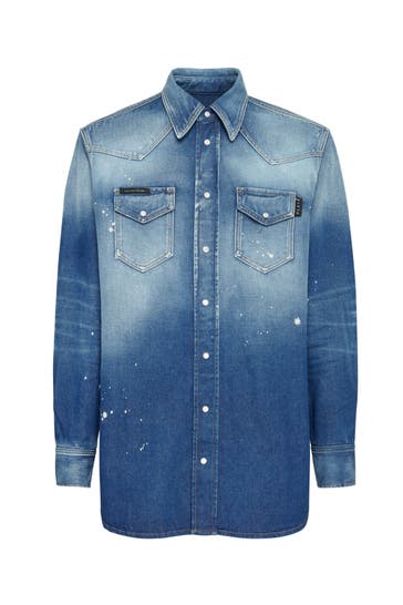PHILIPP PLEIN Jeanshemd 14DI | Dubai Regular Fit
