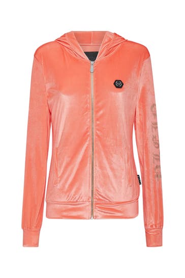 PHILIPP PLEIN Hoodie GOTHIC PLEIN 03 | rose/pink
