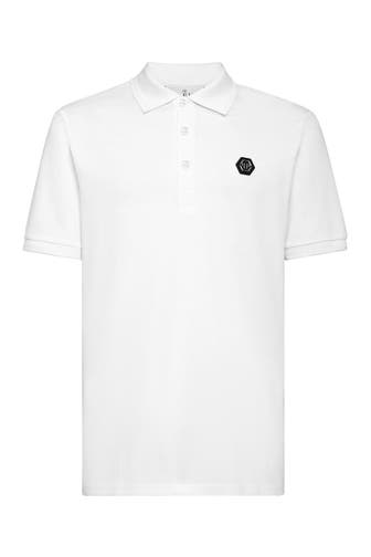 PHILIPP PLEIN Polo-Shirt SKULL 01 | white