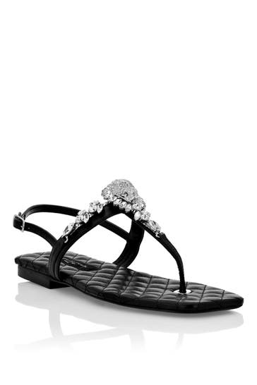 PHILIPP PLEIN Sandaletten SKULL 02 | black