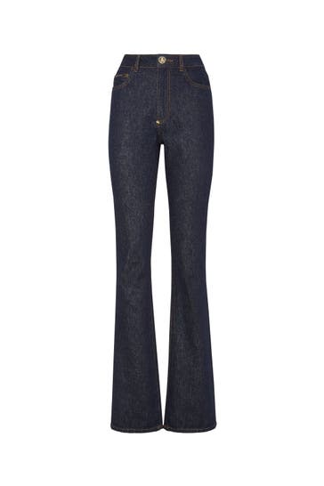 PHILIPP PLEIN Jeans SKULL 14GN | IndigoBlue Highwaist