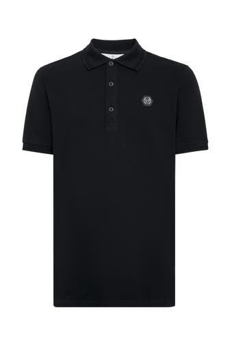 PHILIPP PLEIN Polo-Shirt SNAKE 02 | black