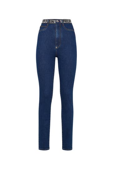 PHILIPP PLEIN Jeans 08LB | SuperStretchBlueMistake Highwaist
