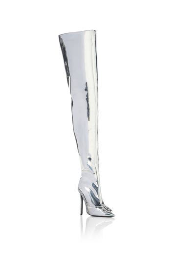 PHILIPP PLEIN Winterstiefel 70 | Silver